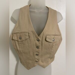 Forever 21 Tan Crop Top